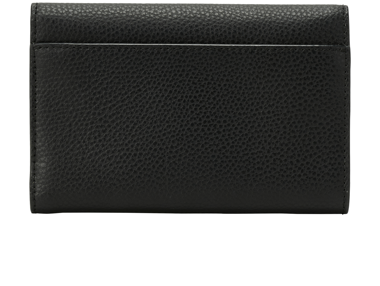 Coach Trifold Wallet, &pound;60, Accessories, Black, Leather, Back view